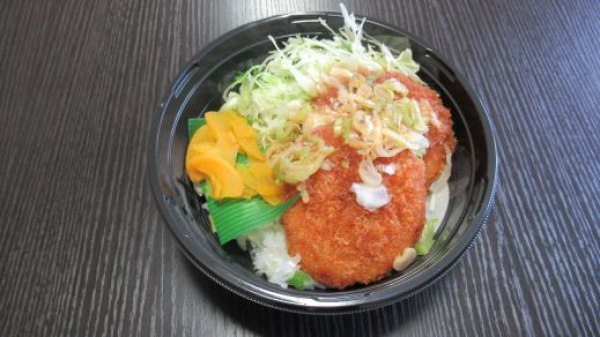 チキンカツ甘酢だれ丼