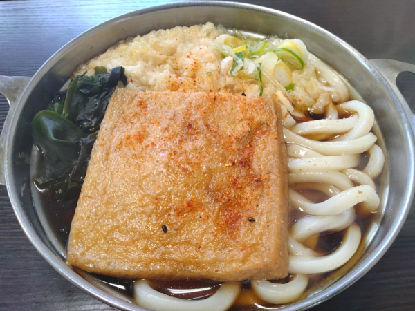 たぬきつねうどん