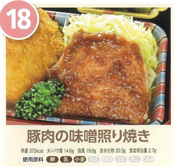 豚肉の味噌照り焼き