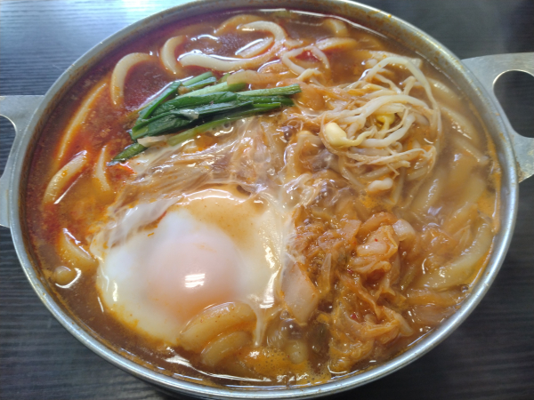 旨辛チゲうどん